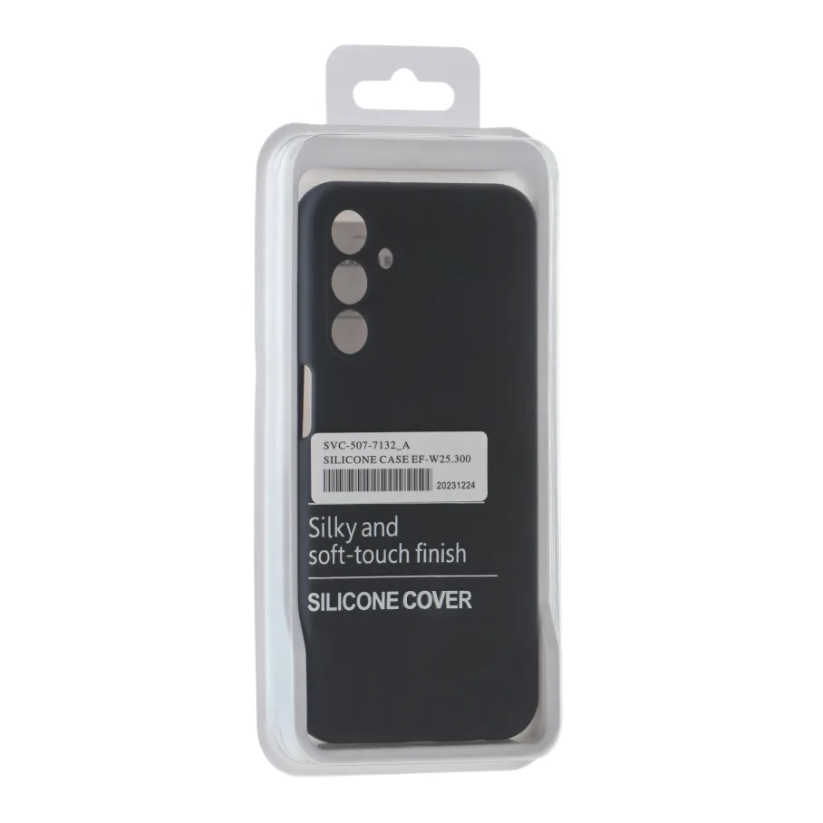 Чохол Liquid Silicone (AA) Full Camera для Samsung Galaxy S23 FE 5G (S711) 15.Dark Grey