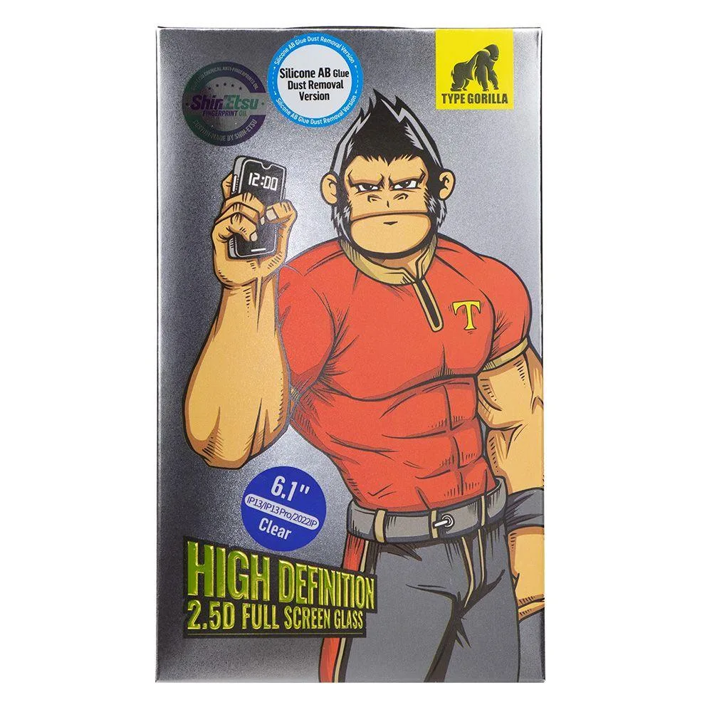 Захисне скло Type Gorilla 0.26 мм 2.5D HD NPT1 для iPhone 14 Pro Прозорий