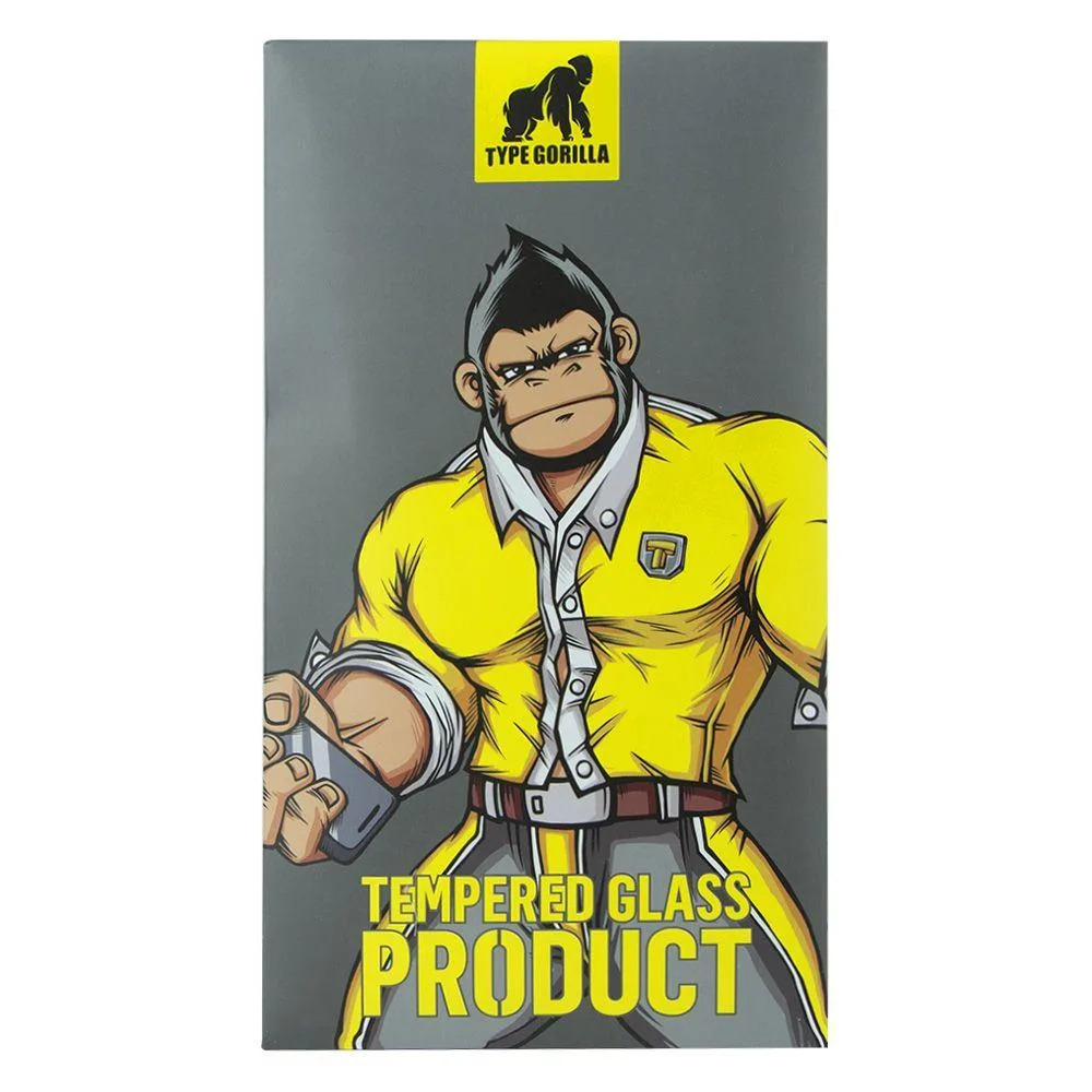Захисне Скло Type Gorilla 0.33 мм 2.5D HD Anti-Peep NPT14 для iPhone 13/13 Pro/14 Колір Чорний