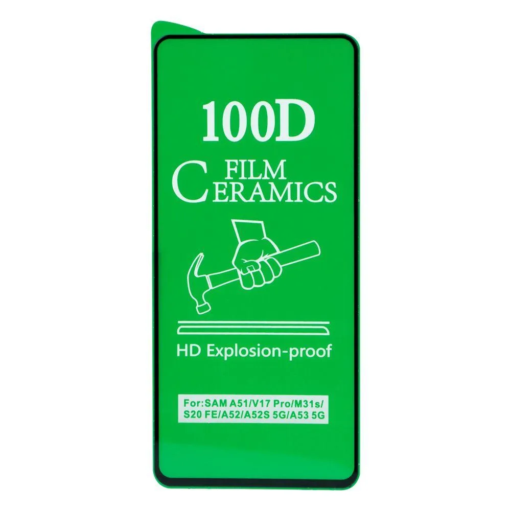 Захисне скло Film Ceramic for Samsung A53 Чорний