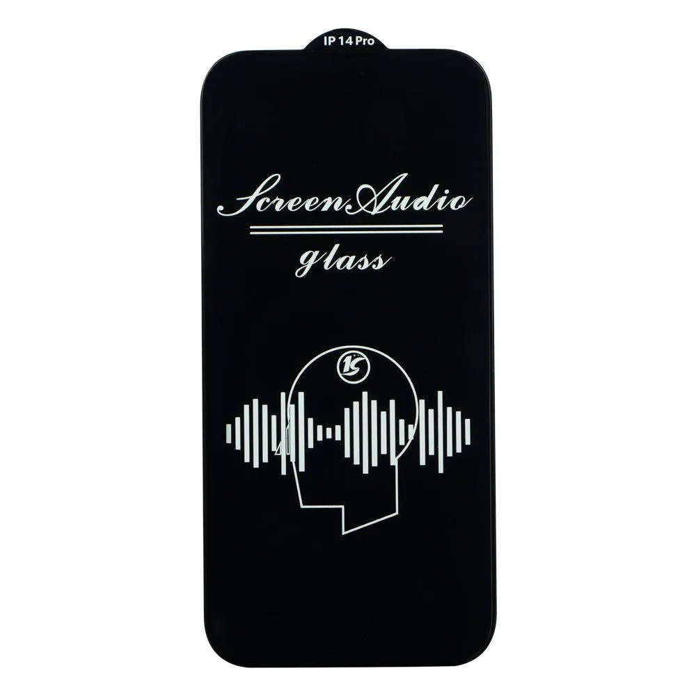Захисне скло Screen Audio for Apple iPhone 14 Pro без пакунку Чорний
