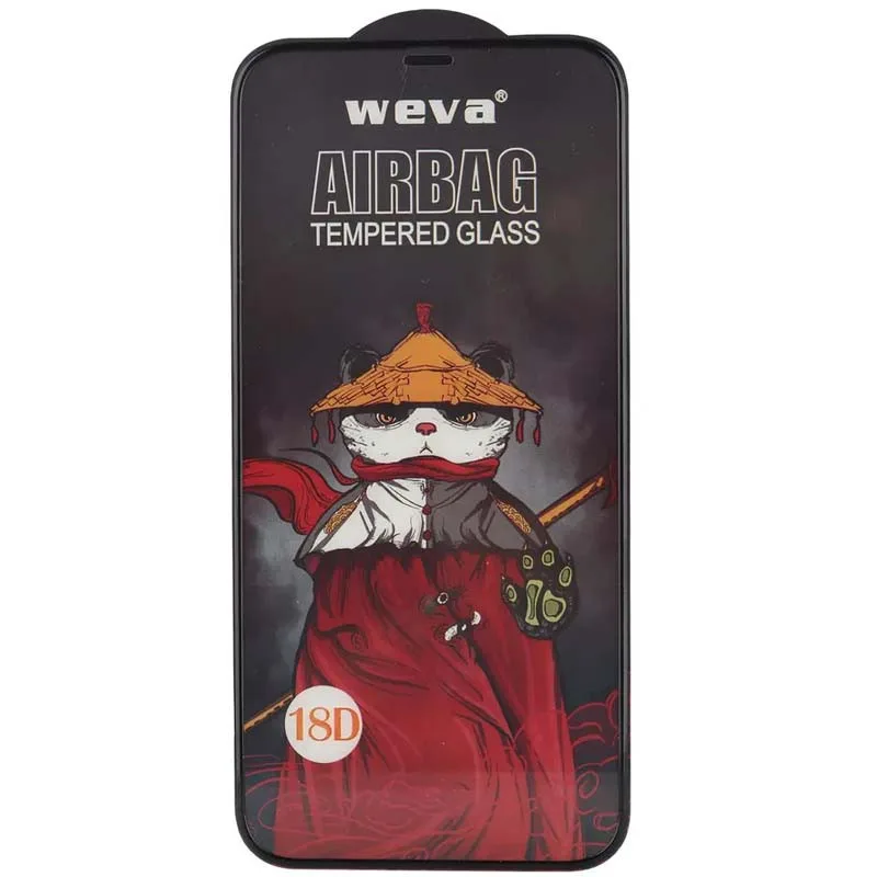 Захисне 2.5D скло Weva AirBag (тех.пак) для Apple iPhone 12 Pro Max (6.7