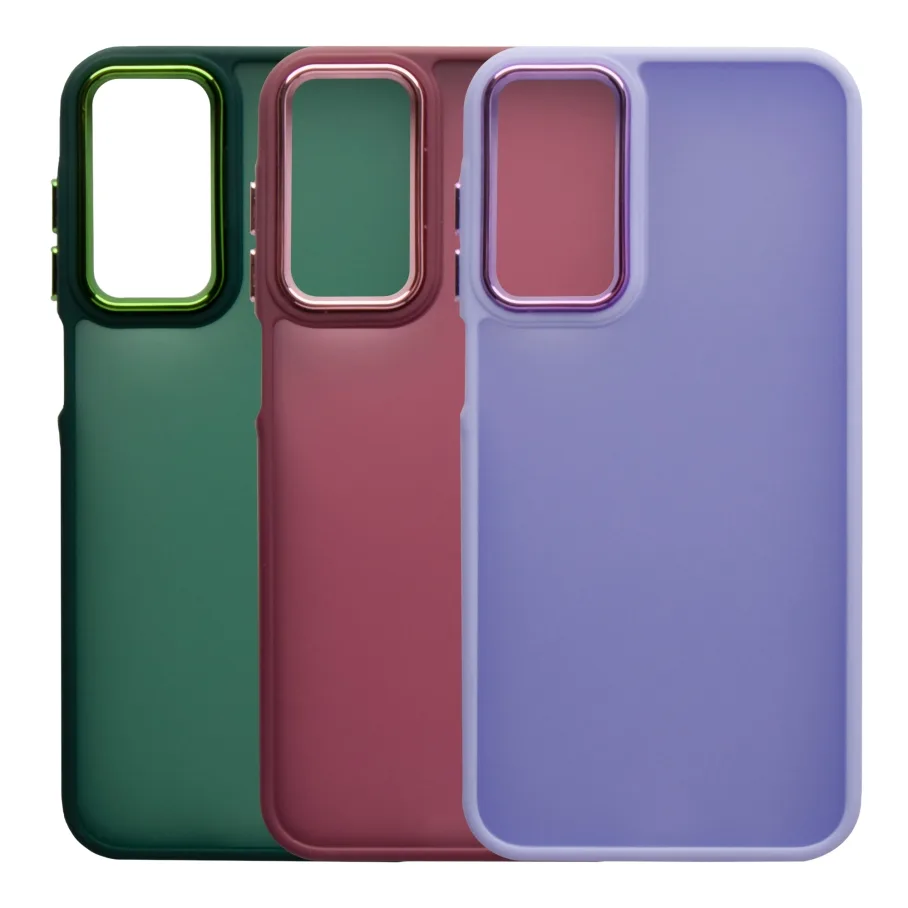Чохол TPU+PC Space II Color Matte для Samsung Galaxy A15 4G (A155)/A15 5G (A156) Bordo