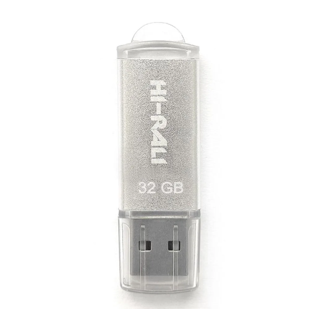USB флеш-накопичувач Hi-Rali Rocket 32gb Сталевий