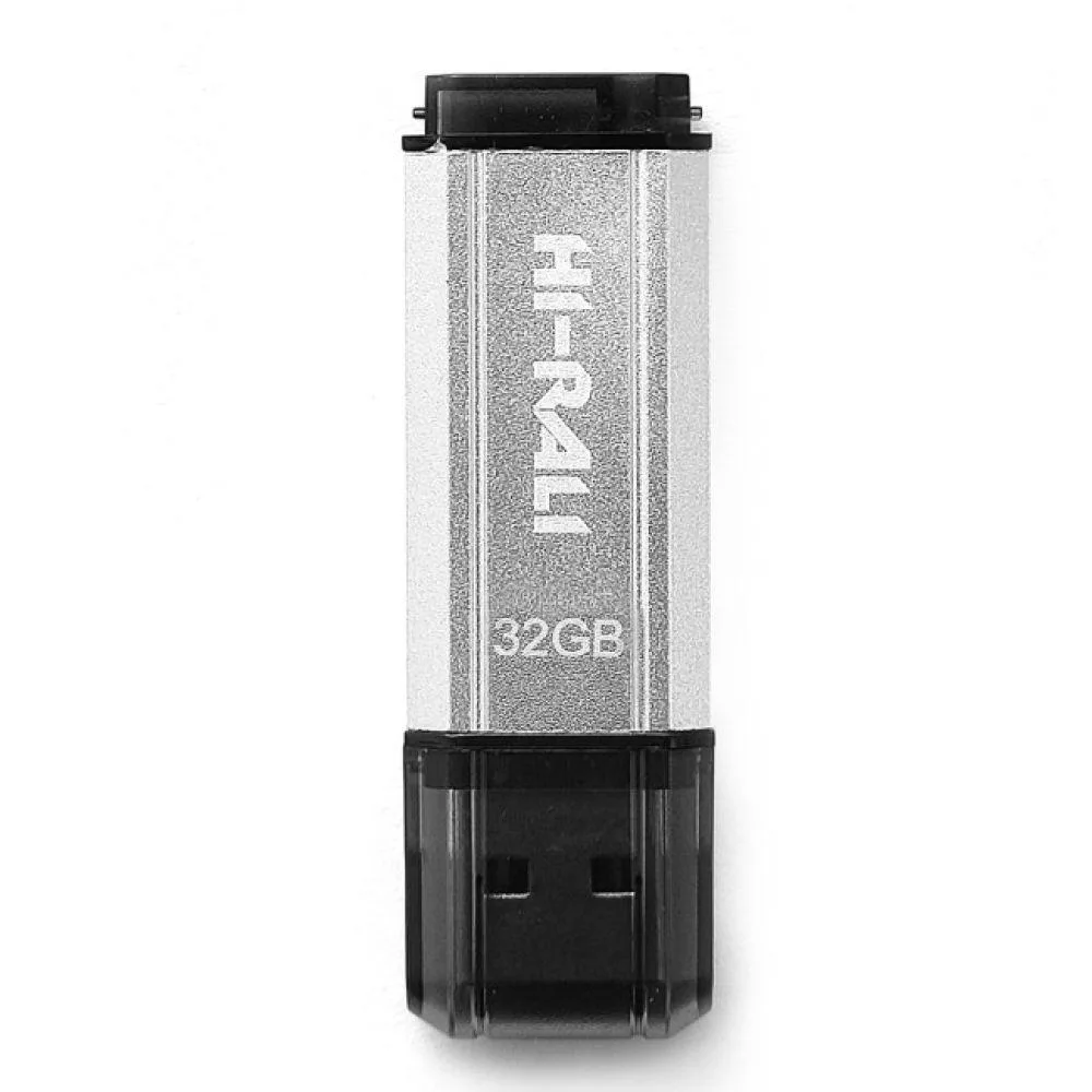 USB флеш-накопичувач Hi-Rali Stark 32gb Сталевий
