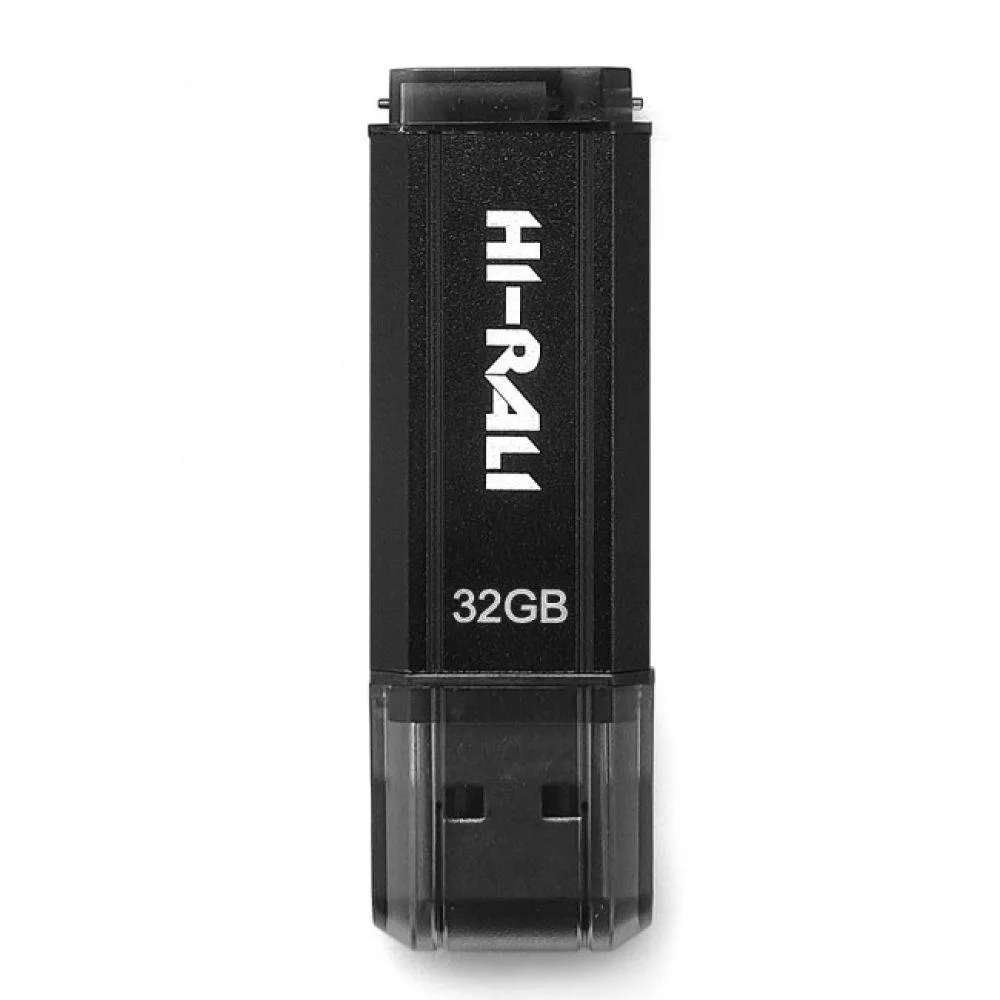 USB флеш-накопичувач Hi-Rali Stark 32gb Сталевий