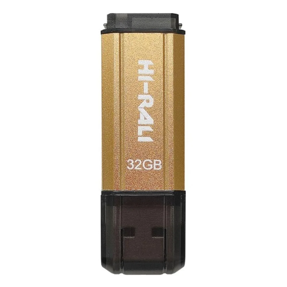 USB флеш-накопичувач Hi-Rali Stark 32gb Сталевий