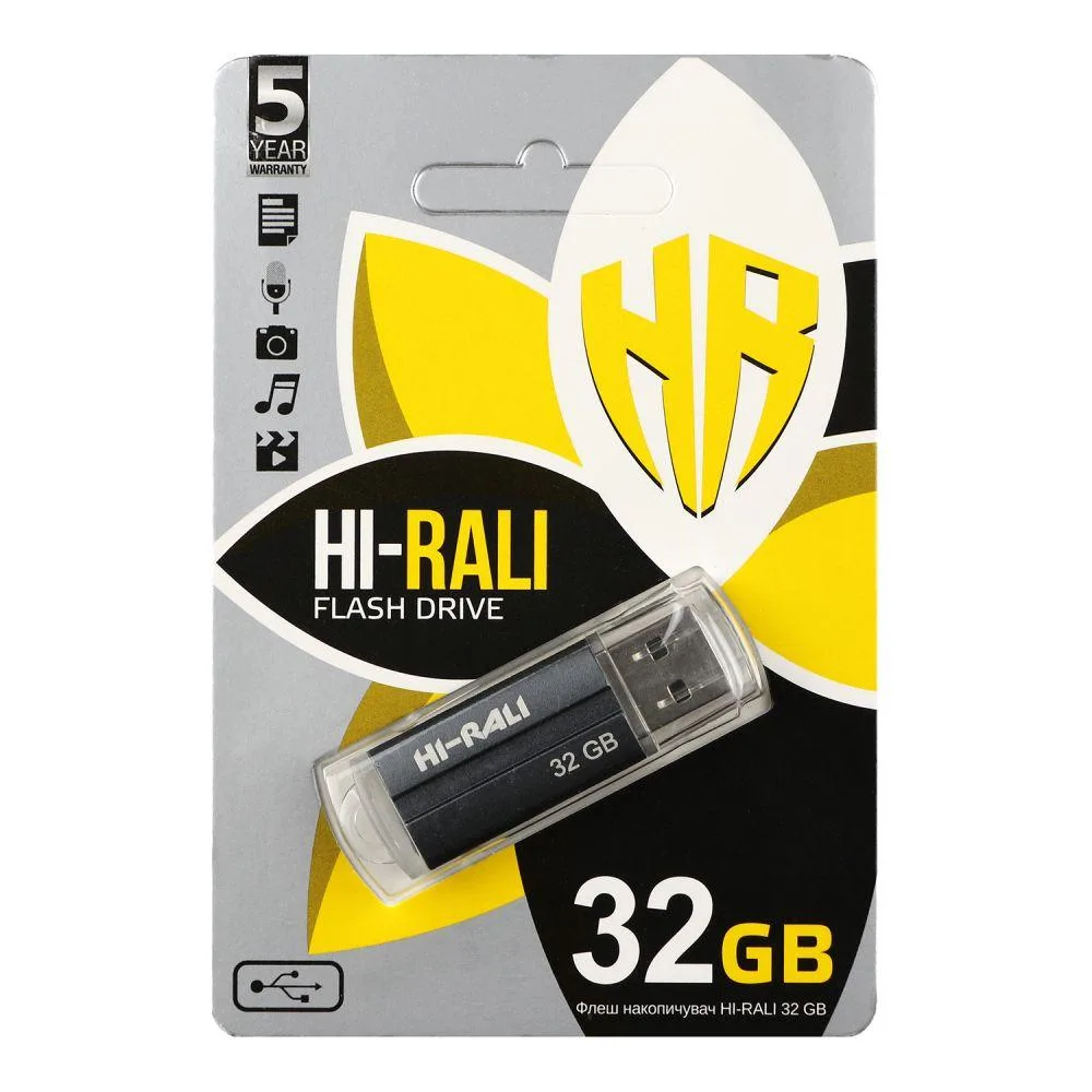 USB флеш-накопичувач Hi-Rali Corsair 32gb Колір Бронзовий