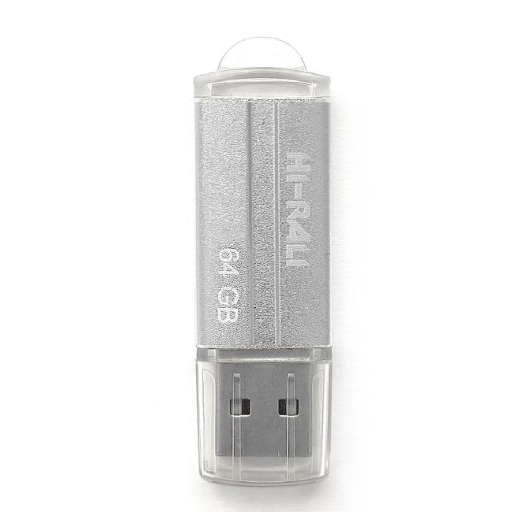 USB флеш-накопичувач Hi-Rali Corsair 64gb Сталевий