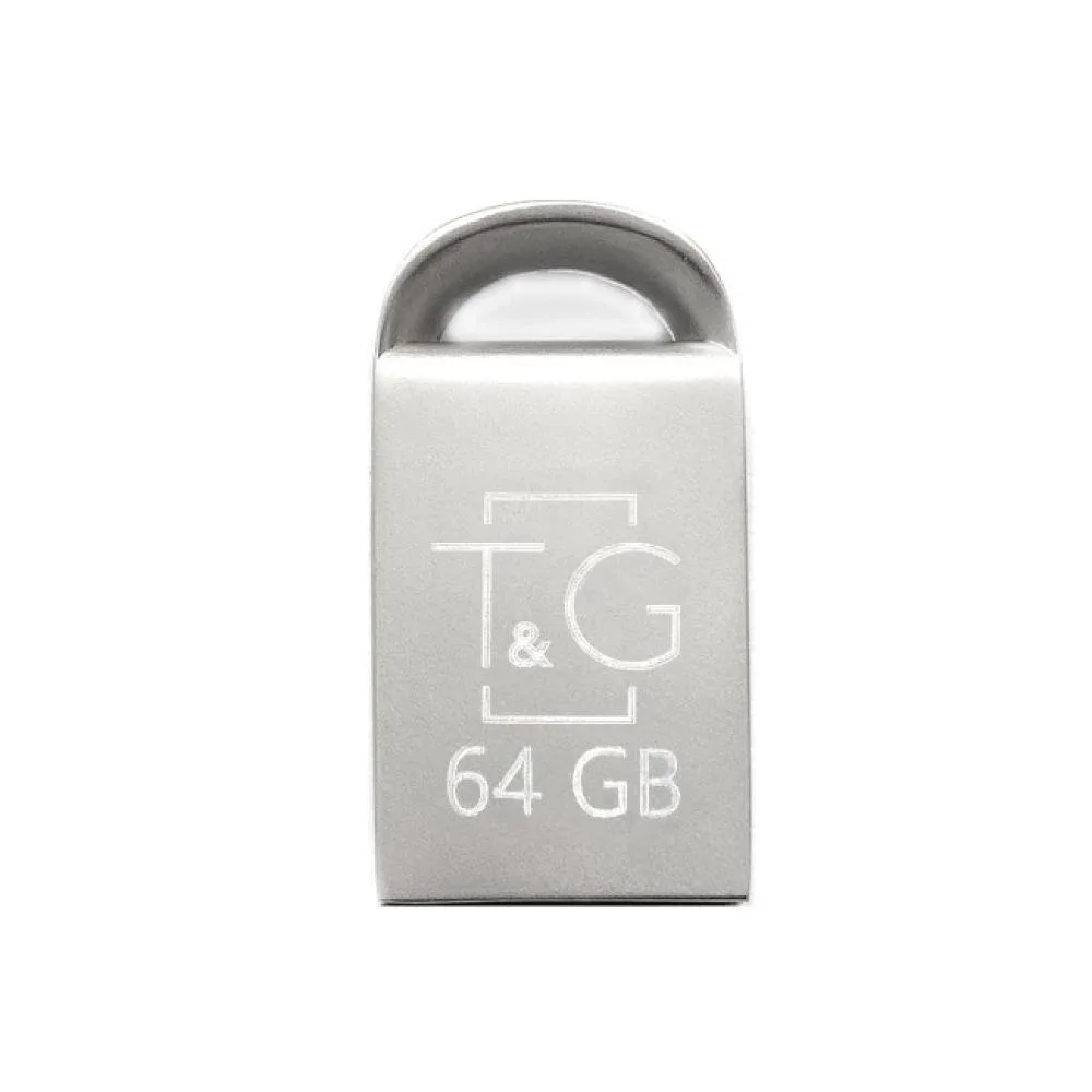 USB флеш-накопичувач T&G 64gb Metal 107 Сталевий