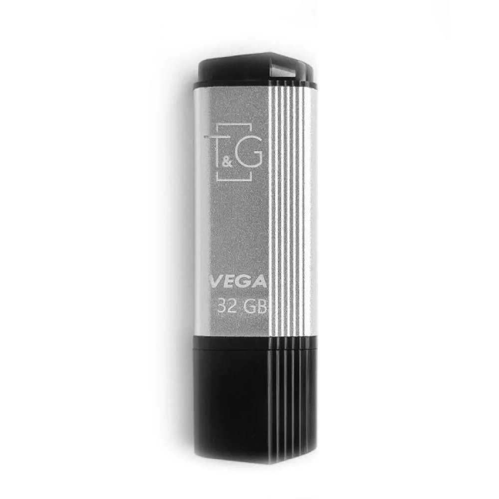 USB флеш-накопичувач T&G 32gb Vega 121 Стальний