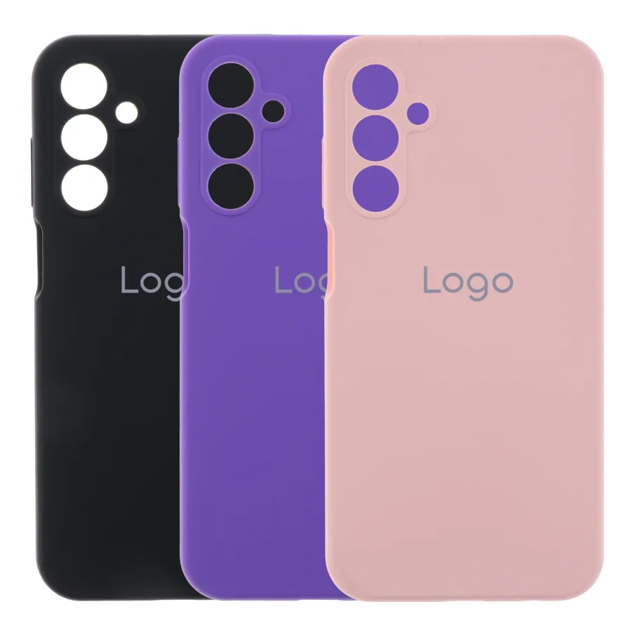 Чохол Liquid Silicone (AA) Full Camera для Samsung Galaxy A15 4G (A155)/A15 5G (A156) 08.Dark Blue