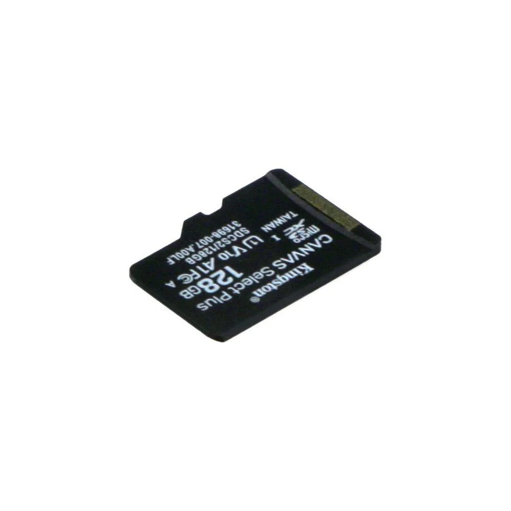 Карта Пам'яті Kingston Canvas Select Plus microSDXC (UHS-1) 128gb 10 Class Чорний