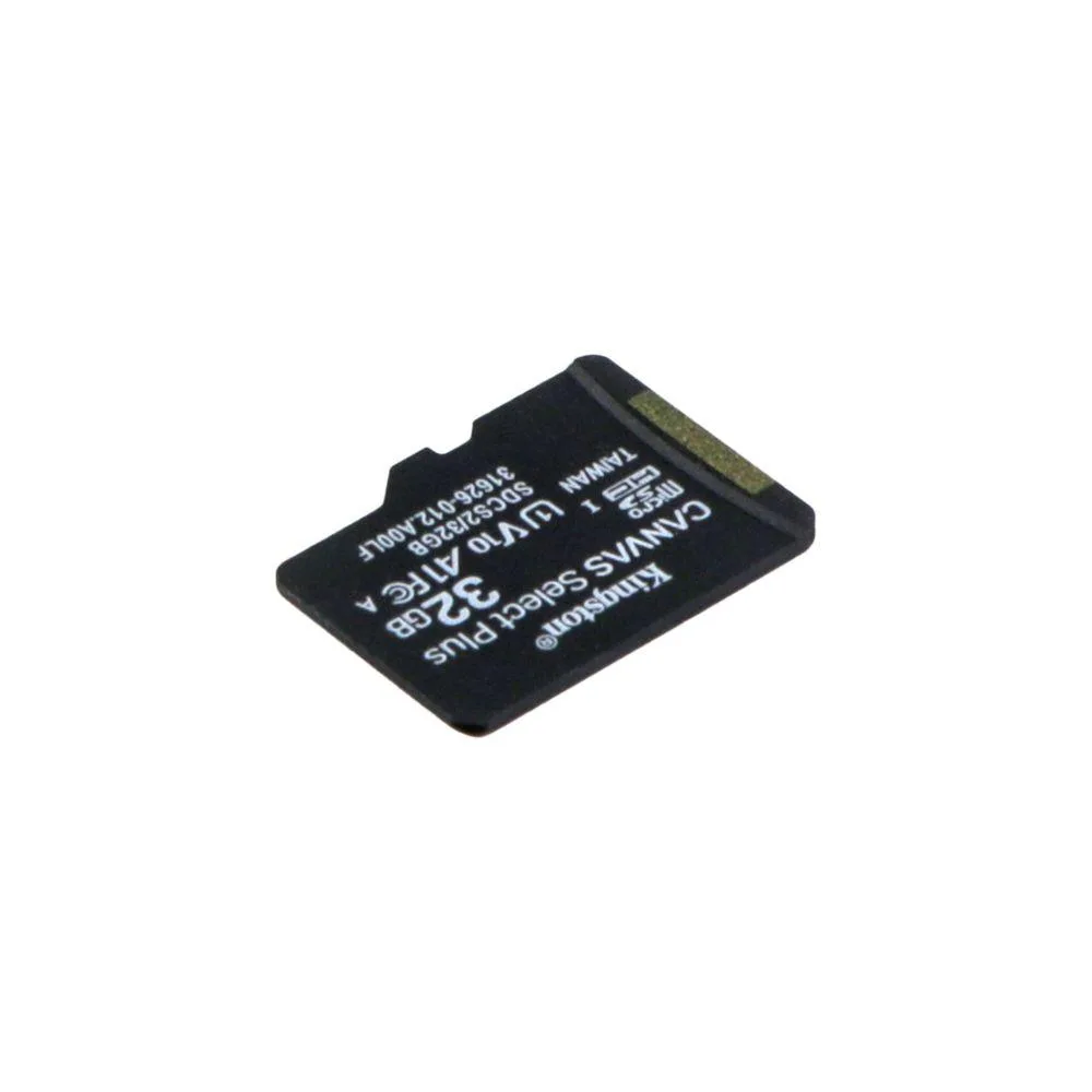 Карта Пам'яті Kingston Canvas Select Plus microSDHC (UHS-1) 32gb 10 Class Колір Чорний