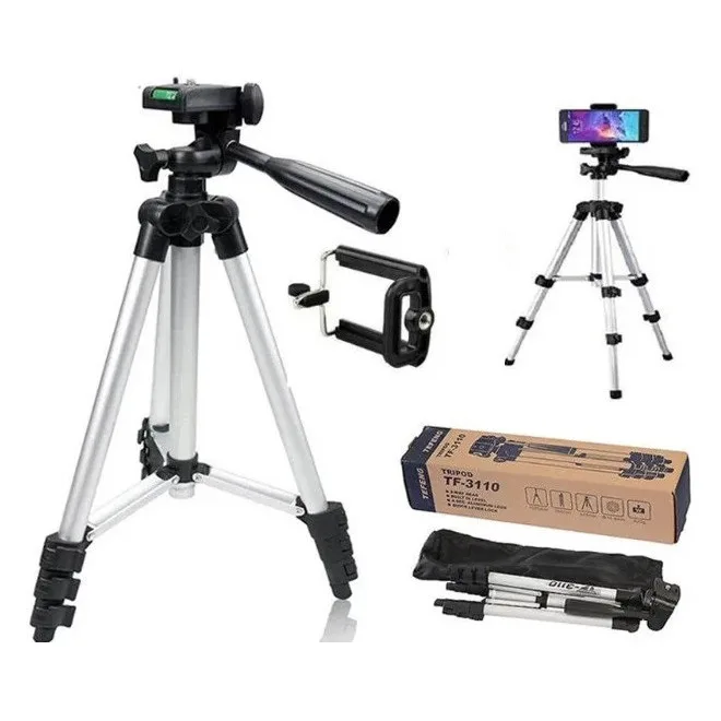 Штатив для зйомки Tripod 3110 PRO | Штатив для веб-камери | Штатив для горизонтальної зйомки Підставка під телефон тринога |