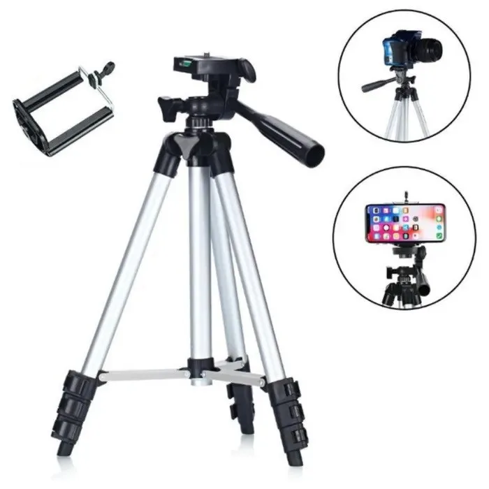 Штатив для зйомки Tripod 3110 PRO | Штатив для веб-камери | Штатив для горизонтальної зйомки Підставка під телефон тринога |