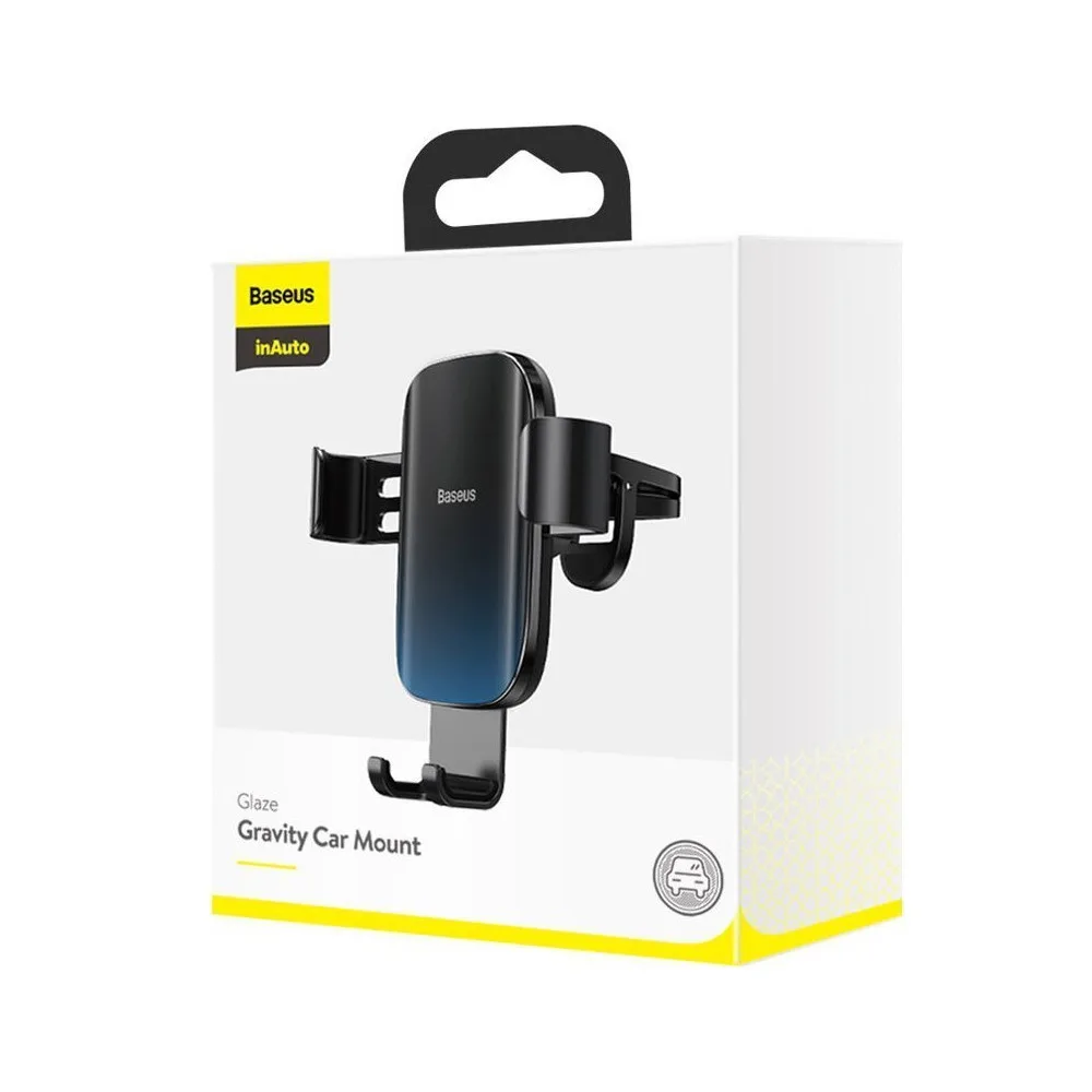 Холдер Baseus Glaze Gravity Car Mount Black