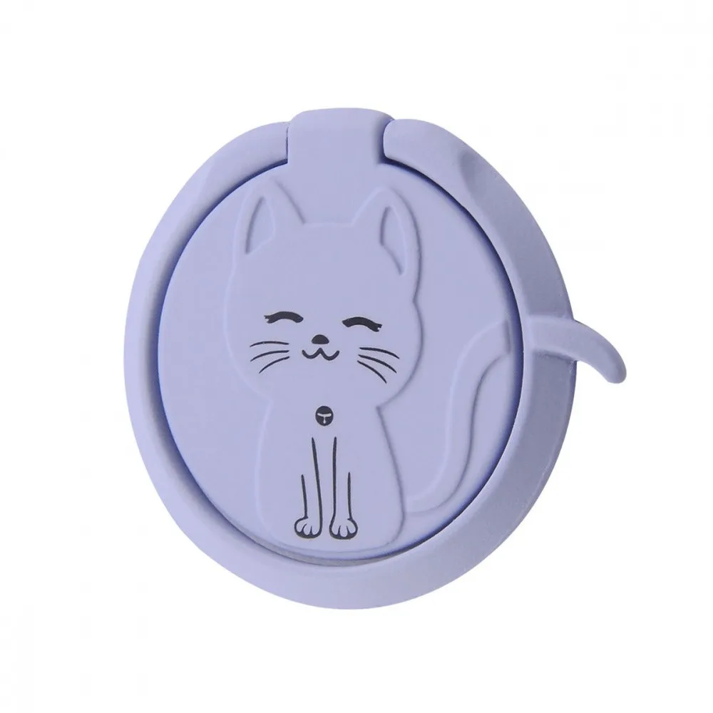 Кільце тримач Cat для телефону light blue