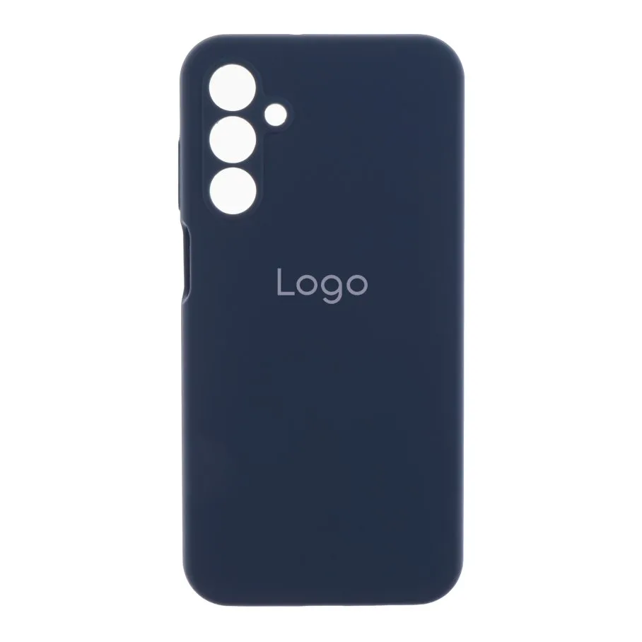 Чохол Liquid Silicone (AA) Full Camera для Samsung Galaxy A05s (A057) 08.Dark Blue