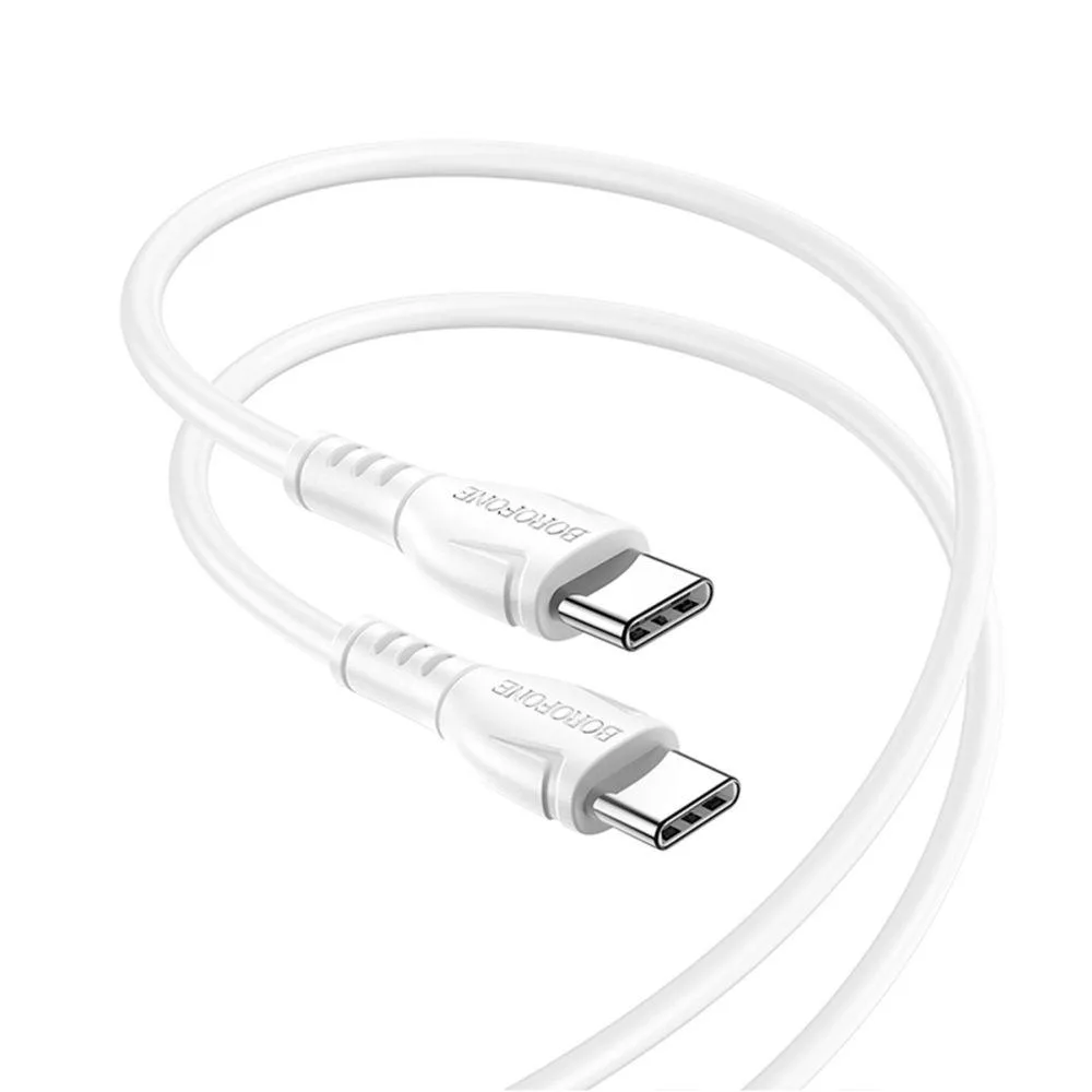 Кабель USB Borofone BX51 Triumph Type-C to Type-C 60W Колір Чорний