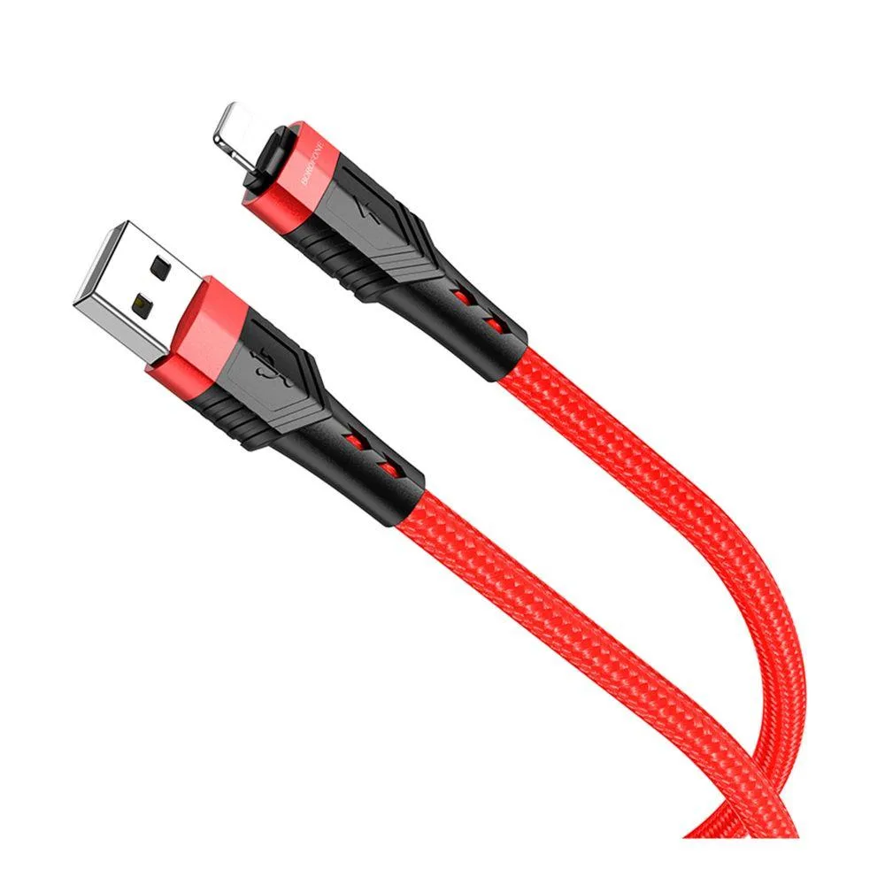 Кабель USB Borofone BU35 Lightning 1,2m Колір Чорний