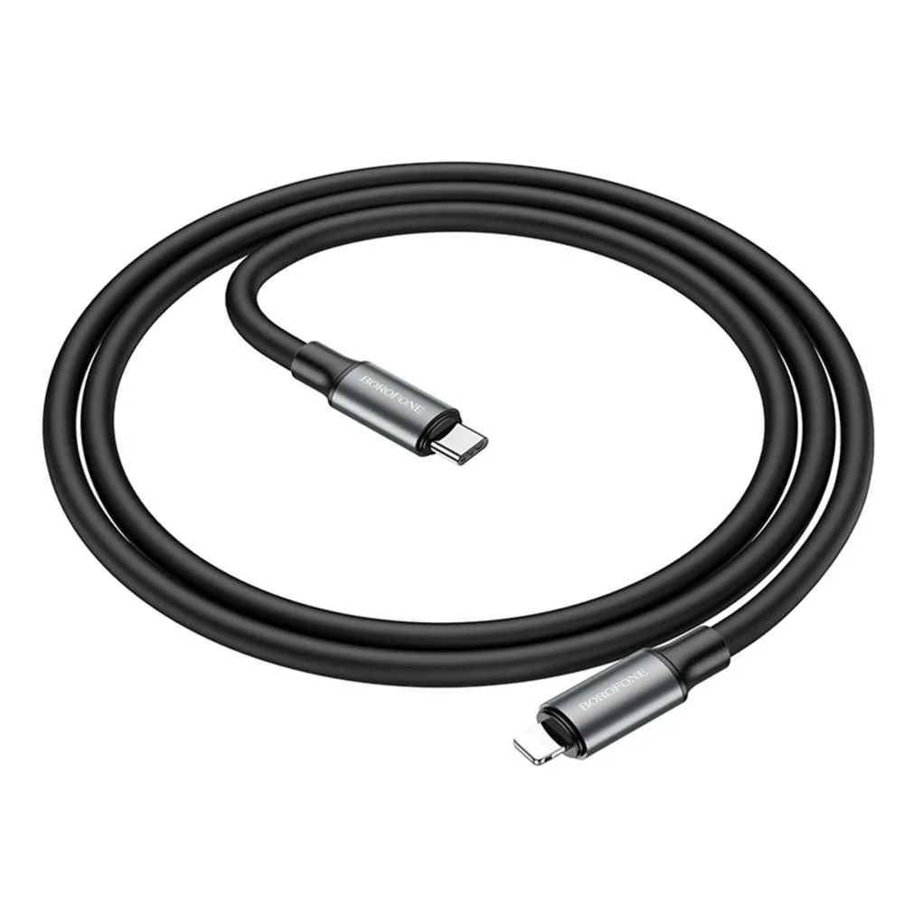 Кабель USB Borofone BX82 PD Type-C to Lightning Червоний