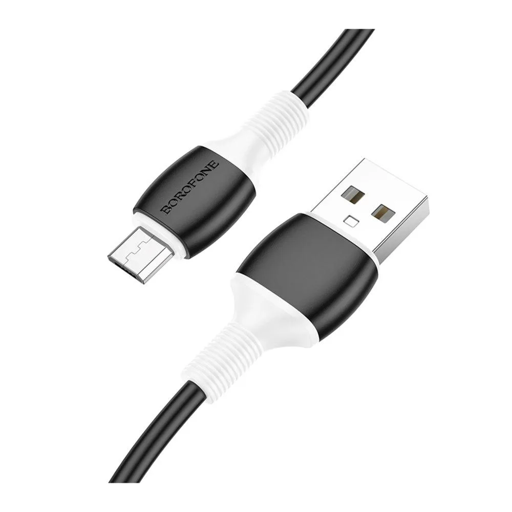 Кабель USB Borofone BX84 Micro 2.4A Колір Білий