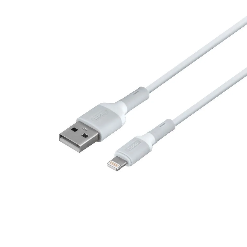 Кабель USB Hoco X65 Lightning Синiй