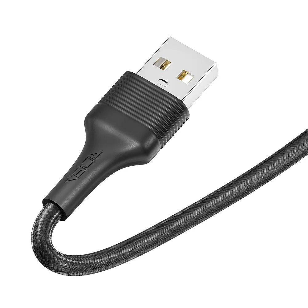 Кабель USB Ridea RC-ST74 StablePro Type-C 3A Червоно-Чорний