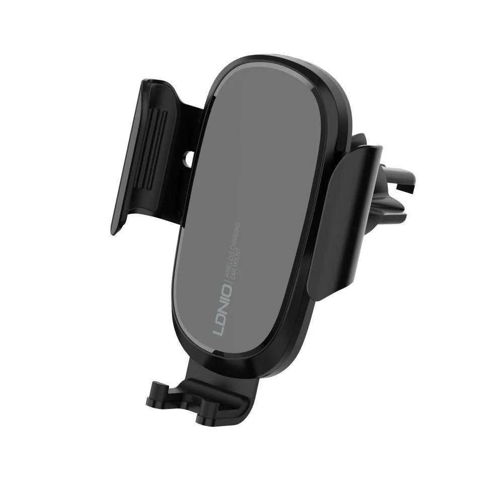 Автомобільний Зарядний Пристрій - Автотримач LDNIO MW21 Wireless 15W Колір Чорний