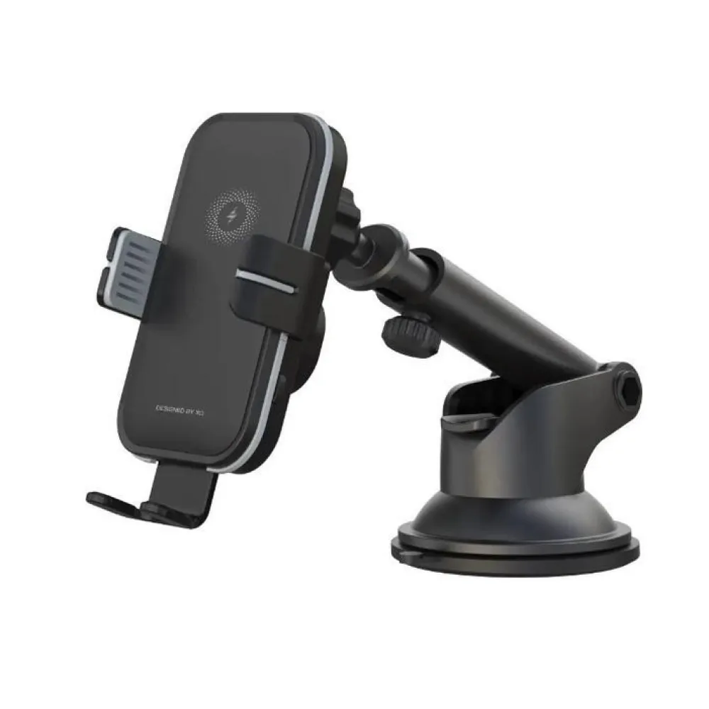 Автодержатель XO WX027 Wireless 15W Колір Чёрный