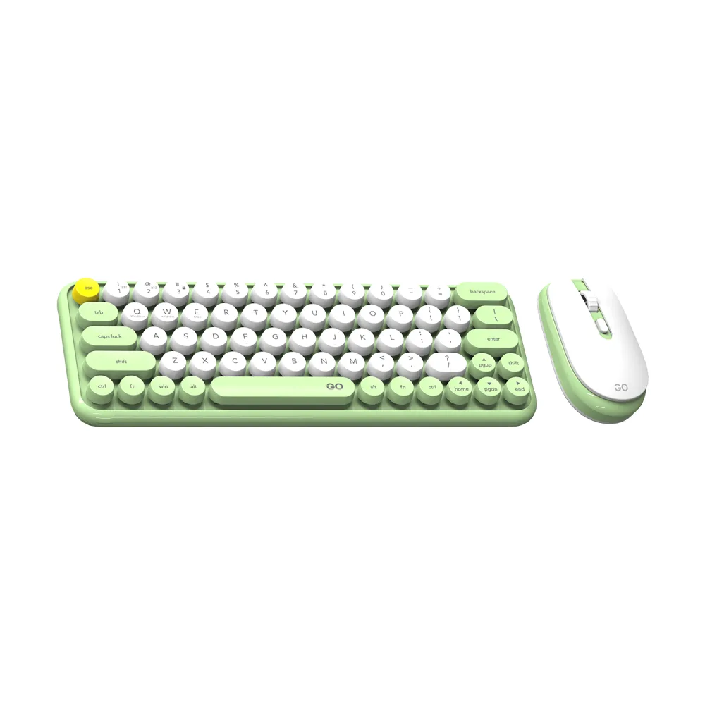 Бездротова Клавіатура і Миша FANTECH Go WK896 Сірий