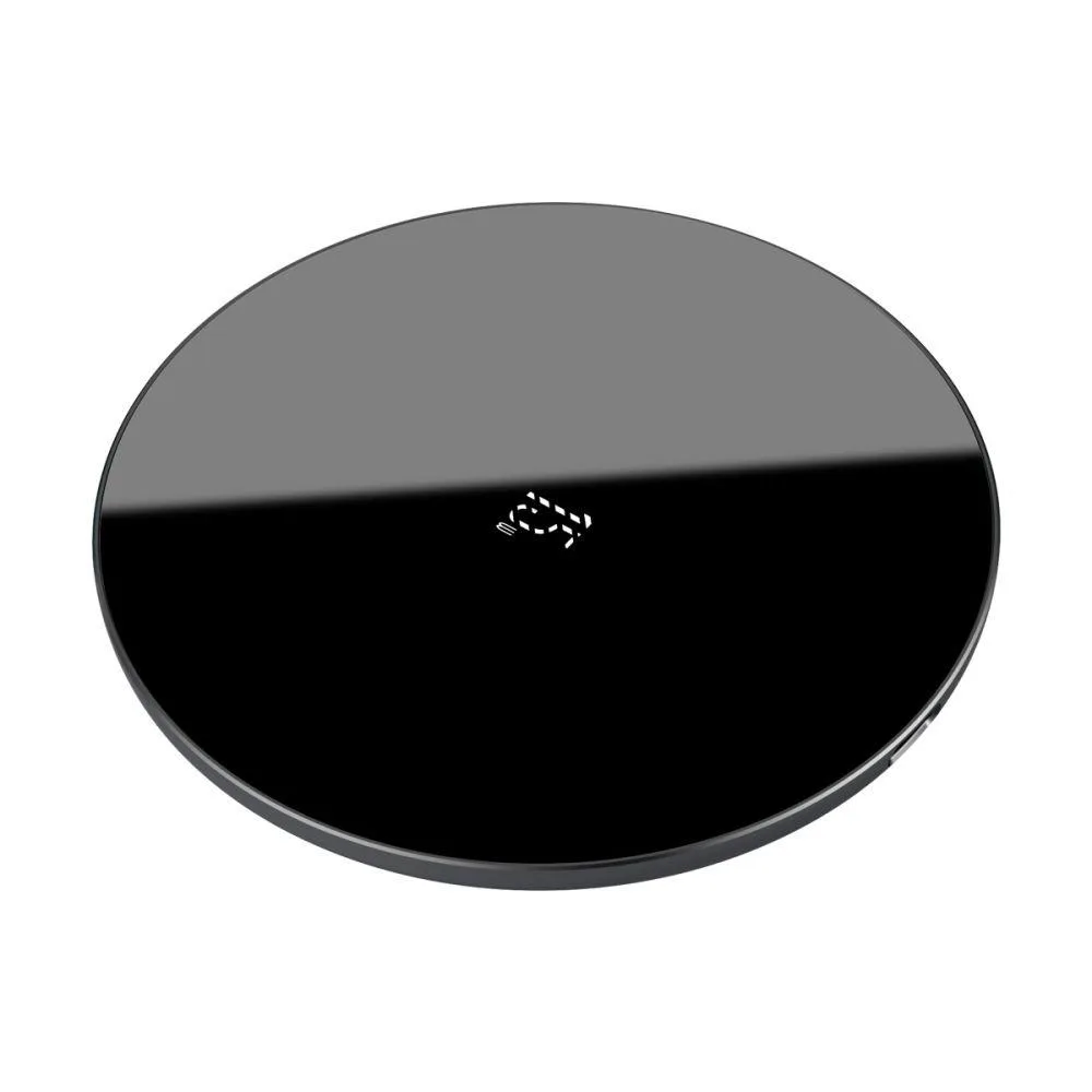 Бездротовий Зарядний Пристрій Baseus Wireless Charger 15W (Upgraded Edition) WXJK-B Чорний, 01