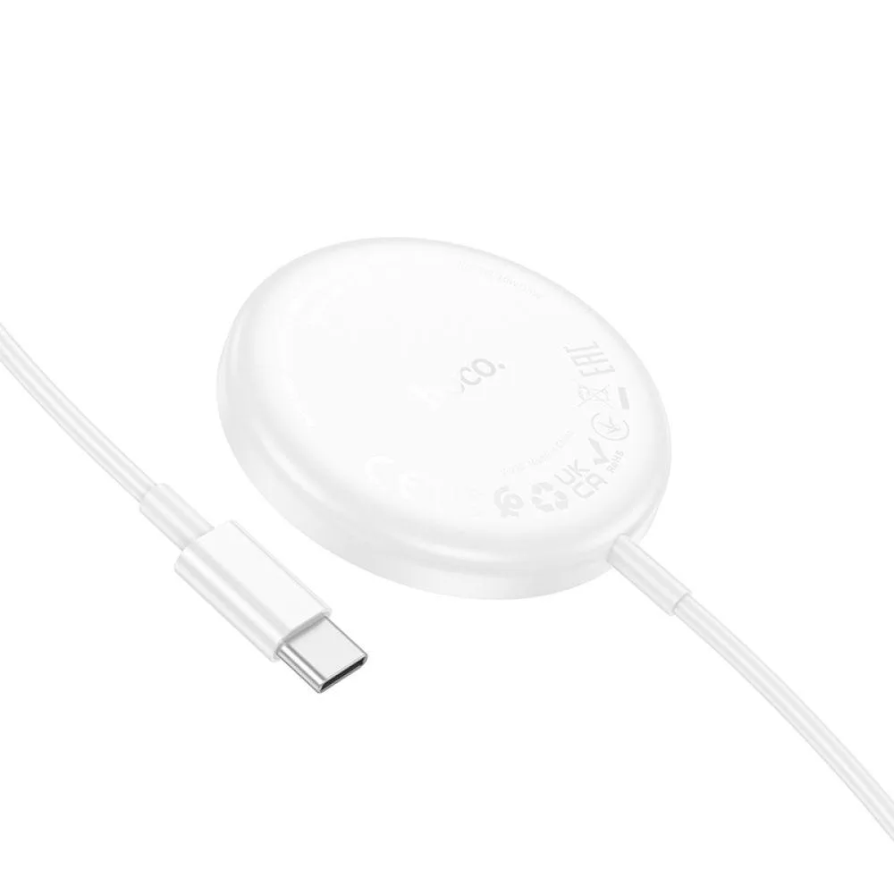 Бездротовий Зарядний Пристрій Hoco CW50 Fast 3-in-1 magnetic 15W (for iWatch) Бiлий