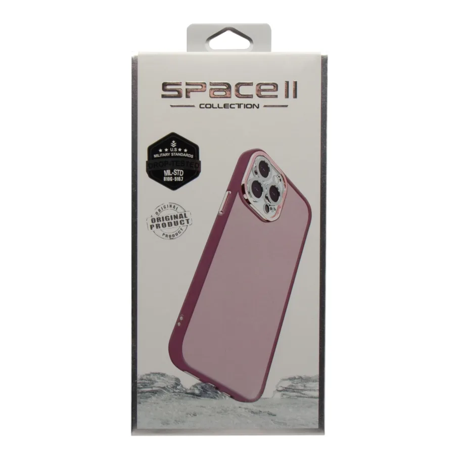 Чохол TPU+PC Space II Color Matte для Samsung Galaxy S23 Ultra 5G (S918) Bordo