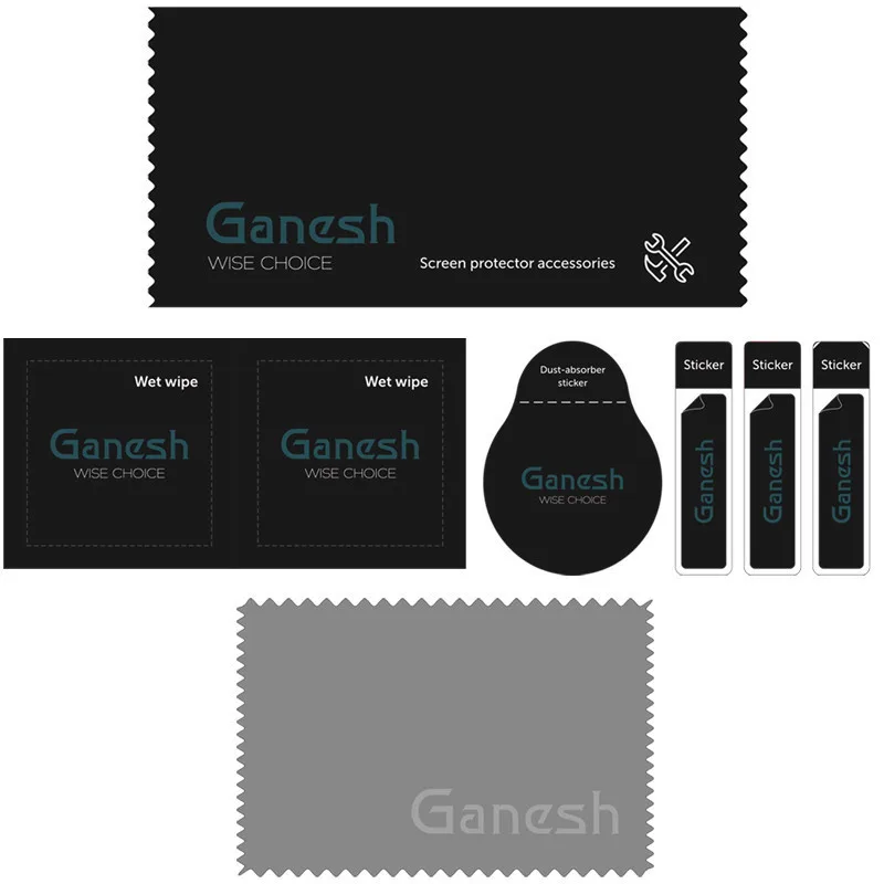 Захисне скло Ganesh (Full Cover) для Apple iPhone 16 Pro Max (6.9