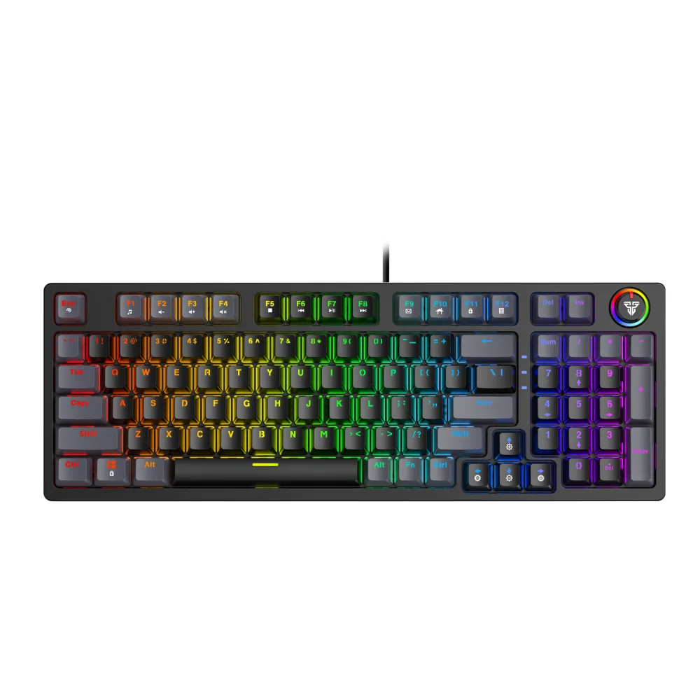 Клавіатура Ігрова Fantech ATOM96 MK890 Red Switch Колір Чорно/Сірий