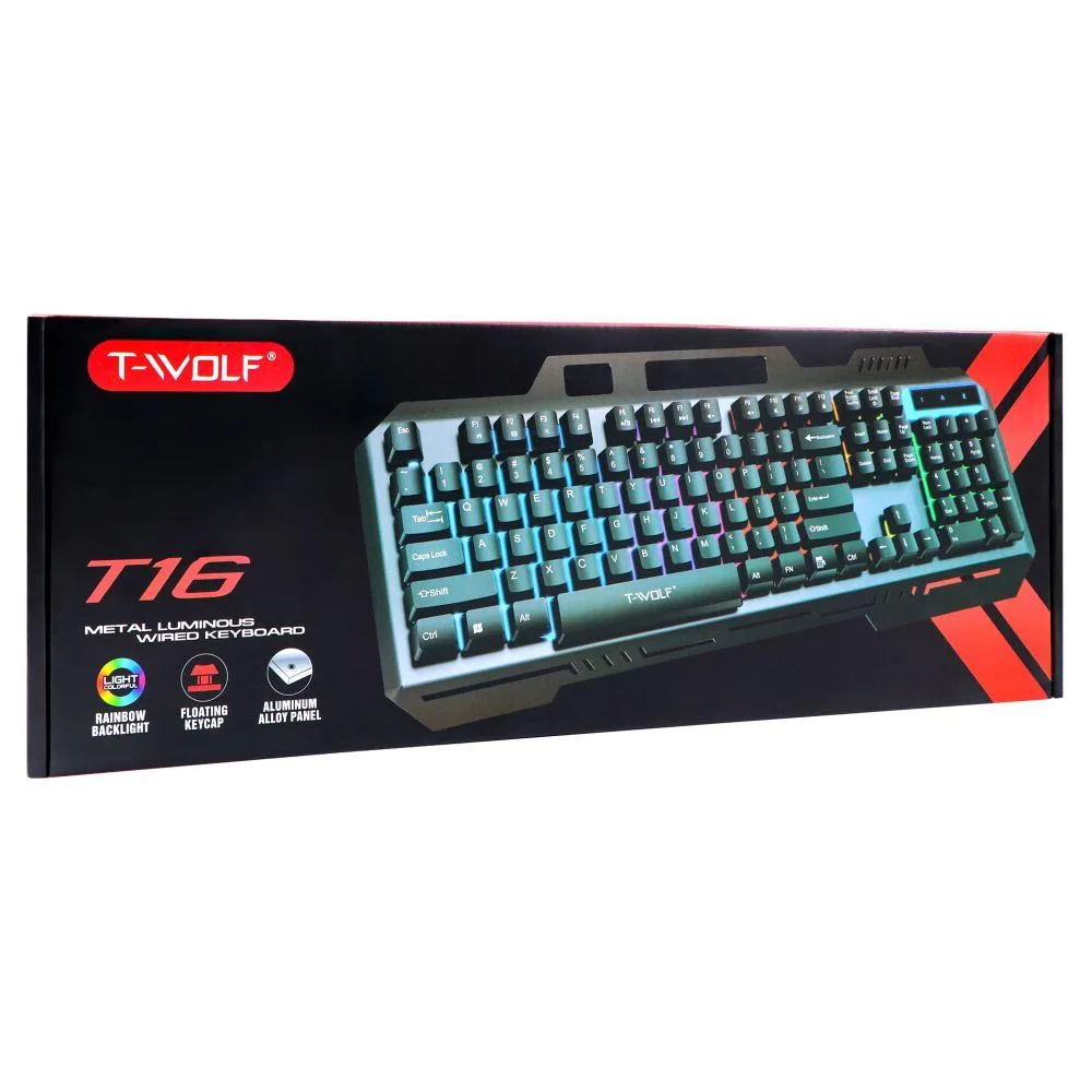 Клавіатура Ігрова TWolf T16 Чорний