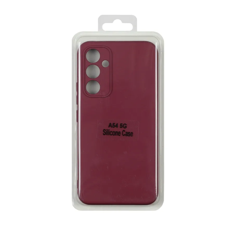 Чохол Silicone Cover Full Camera (A) для Samsung Galaxy A54 5G (A546) 14.Red