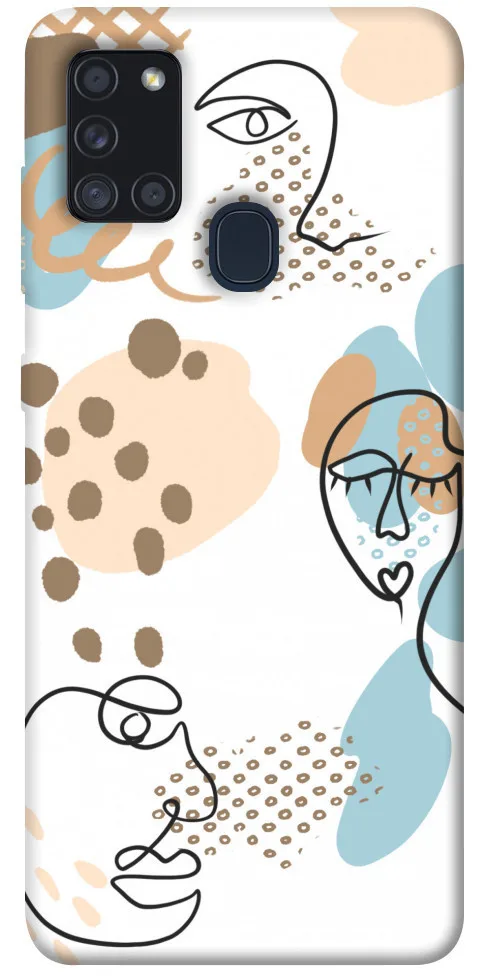 Чохол BLEX Face pattern для Samsung Galaxy A21s