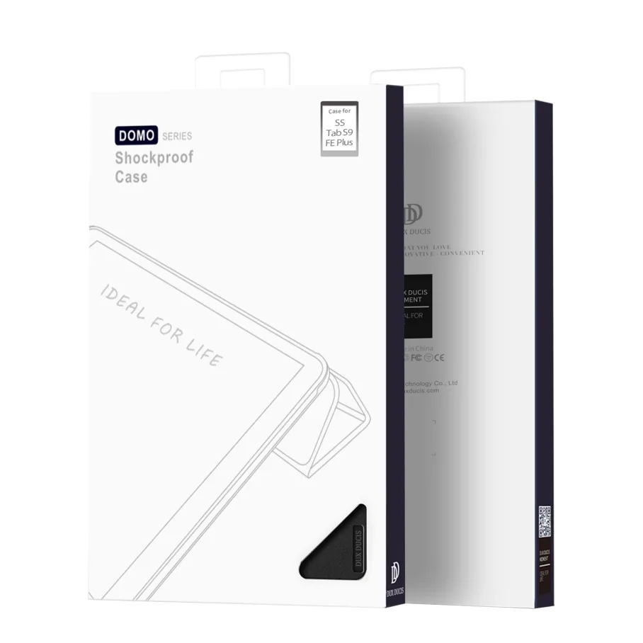 Чохол Dux Ducis Domo для Samsung Tab S9 FE Plus (X610/X616B) with S Pen Holder & Auto Sleep Wake Blue