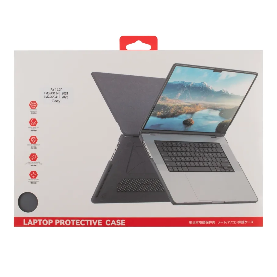 Накладка PC+Fabric AMO-TRI for MacBook Air 15