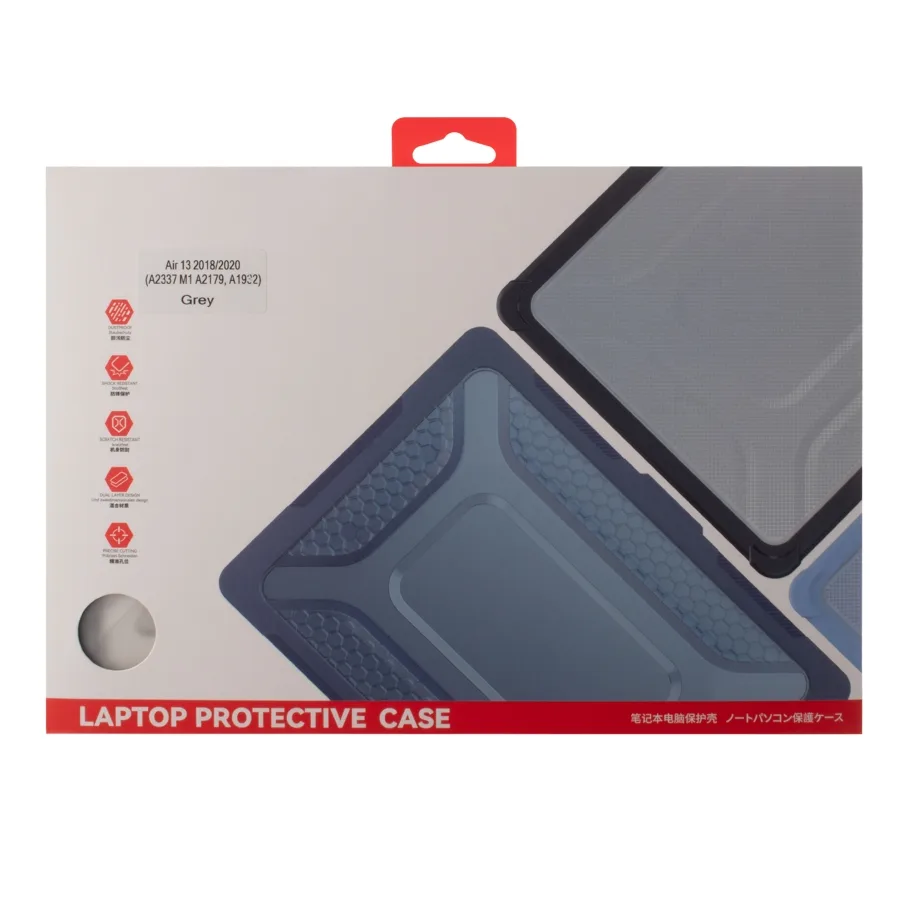 Накладка TPU+PC Hex Shield for MacBook Air 13