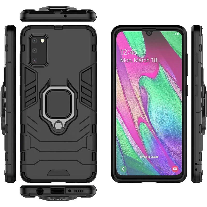 Ударостійкий чохол Transformer Ring for Magnet для Samsung Galaxy A41