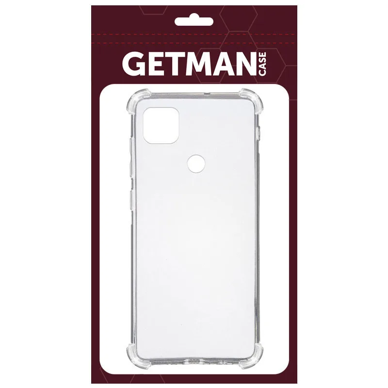TPU чохол GETMAN Ease logo посилені кути для Xiaomi Redmi 9C