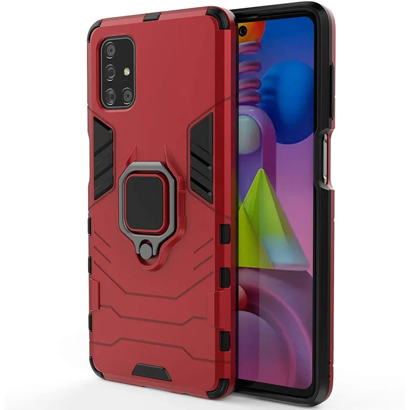 Протиударний чохол Transformer Ring for Magnet для Samsung Galaxy M51