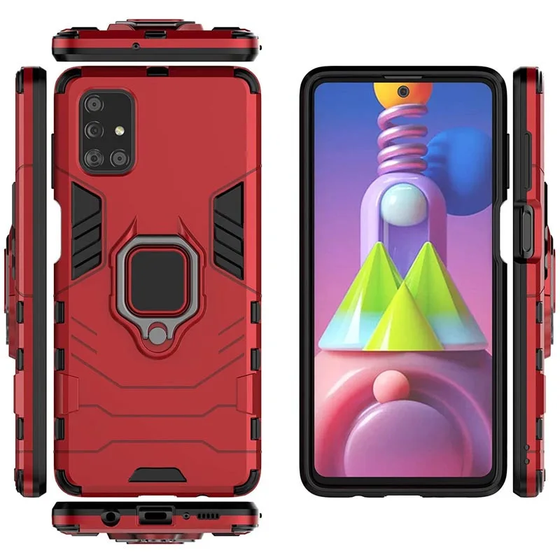 Протиударний чохол Transformer Ring for Magnet для Samsung Galaxy M51