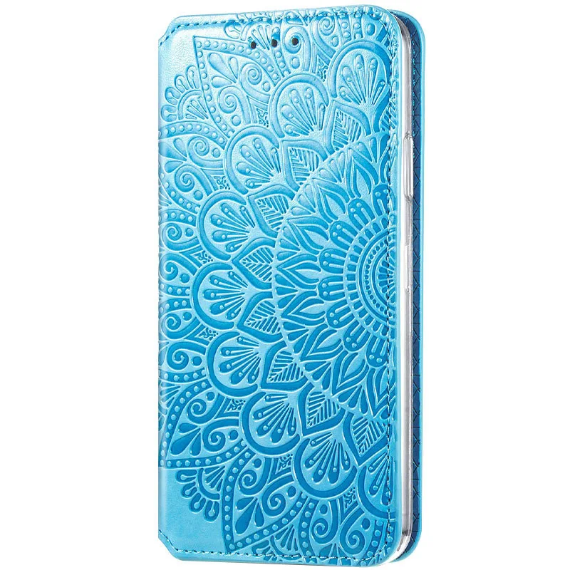 Шкіряний чохол книжка GETMAN Mandala (PU) для Xiaomi Redmi Note 10 / Note 10s