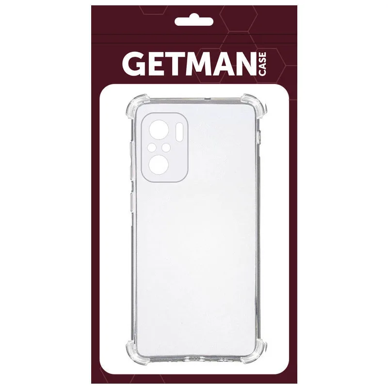 TPU чохол GETMAN Ease logo посилені кути для Xiaomi Redmi Note 10 / Note 10s