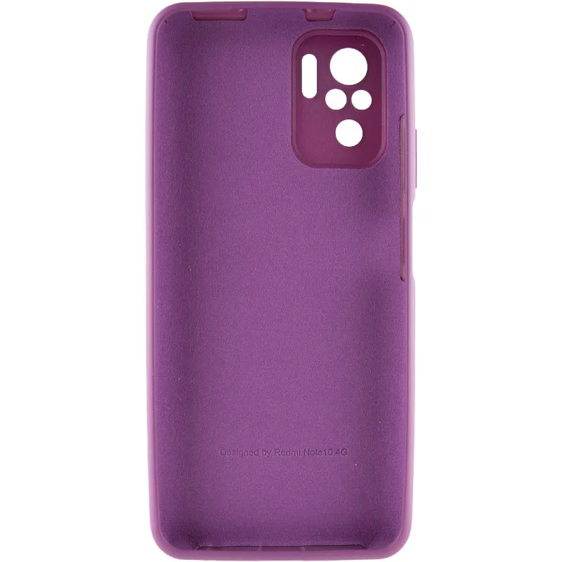 Чохол Silicone Cover із захистом камери (AA) для Xiaomi Redmi Note 10 / Note 10s